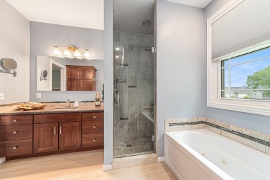 This executive ranch-style home has been stylishly updated and on Railside Golf Club in Michigan - for sale on GolfHomes.com, golf home, golf lot