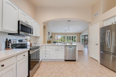 Experience true Arizona living at its finest at 15690 W Earll Dr on Tuscany Falls At Pebble Creek in Arizona - for sale on GolfHomes.com, golf home, golf lot