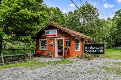 Welcome to your dream cabin nestled in the highly sought-after on Rumbling Bald Resort on Lake Lure in North Carolina - for sale on GolfHomes.com, golf home, golf lot