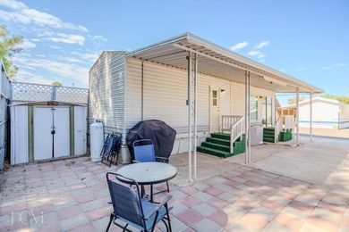 Motivated Seller! Discover a cozy 1-bedroom, 1-bathroom park on Ironwood Golf Course in Arizona - for sale on GolfHomes.com, golf home, golf lot