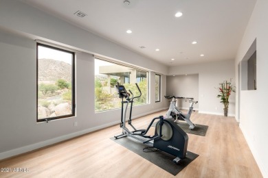 This contemporary home offers exceptionally elevated & stunning on Desert Mountain Golf Club - Renegade Course in Arizona - for sale on GolfHomes.com, golf home, golf lot