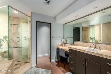 This contemporary home offers exceptionally elevated & stunning on Desert Mountain Golf Club - Renegade Course in Arizona - for sale on GolfHomes.com, golf home, golf lot