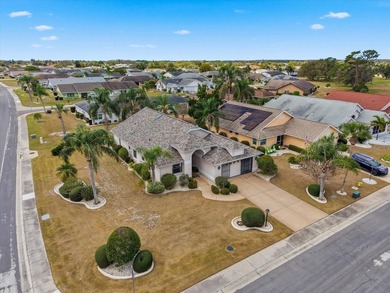 This home is ready to go! Large corner lot, gives you convenient on Sandpiper Golf Club in Florida - for sale on GolfHomes.com, golf home, golf lot