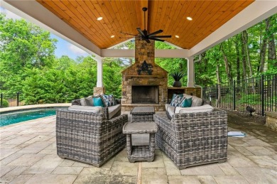 This stunning executive home sits on 2 acres in the Creekview on Woodmont Golf and Country Club in Georgia - for sale on GolfHomes.com, golf home, golf lot