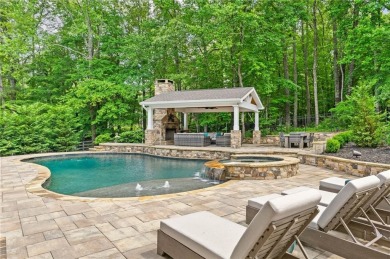 This stunning executive home sits on 2 acres in the Creekview on Woodmont Golf and Country Club in Georgia - for sale on GolfHomes.com, golf home, golf lot
