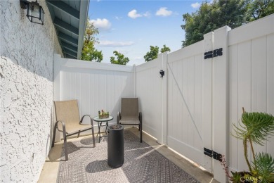 Enjoy your private patio and beautiful sunsets from this move-in on Azusa Greens Country Club in California - for sale on GolfHomes.com, golf home, golf lot