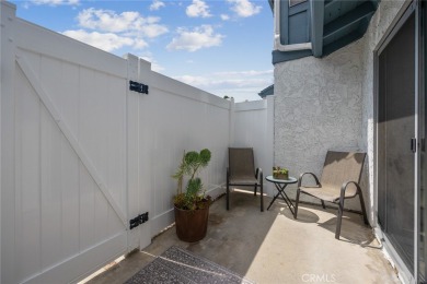 Enjoy your private patio and beautiful sunsets from this move-in on Azusa Greens Country Club in California - for sale on GolfHomes.com, golf home, golf lot