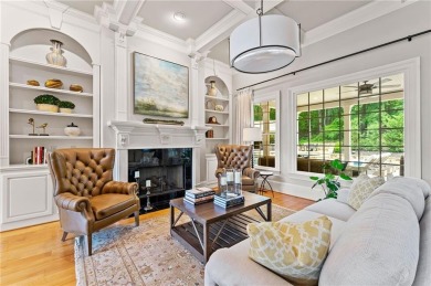 This stunning executive home sits on 2 acres in the Creekview on Woodmont Golf and Country Club in Georgia - for sale on GolfHomes.com, golf home, golf lot