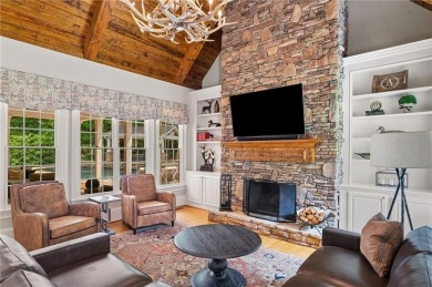 This stunning executive home sits on 2 acres in the Creekview on Woodmont Golf and Country Club in Georgia - for sale on GolfHomes.com, golf home, golf lot