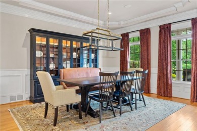 This stunning executive home sits on 2 acres in the Creekview on Woodmont Golf and Country Club in Georgia - for sale on GolfHomes.com, golf home, golf lot