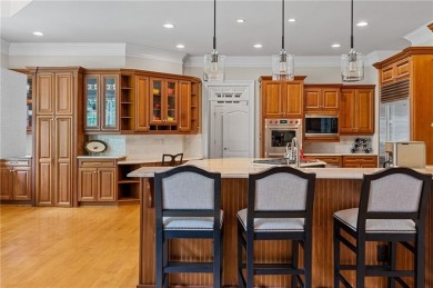This stunning executive home sits on 2 acres in the Creekview on Woodmont Golf and Country Club in Georgia - for sale on GolfHomes.com, golf home, golf lot