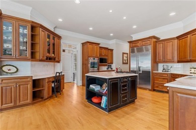 This stunning executive home sits on 2 acres in the Creekview on Woodmont Golf and Country Club in Georgia - for sale on GolfHomes.com, golf home, golf lot