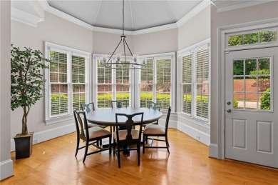 This stunning executive home sits on 2 acres in the Creekview on Woodmont Golf and Country Club in Georgia - for sale on GolfHomes.com, golf home, golf lot