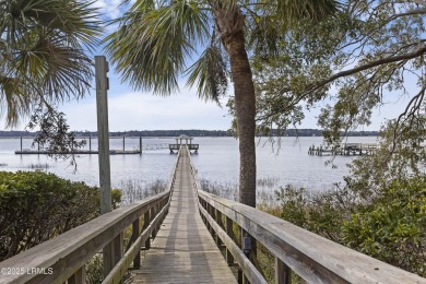 Renovated in 2021, this Heron Walk Villa is move in ready and on Callawassie Island Club in South Carolina - for sale on GolfHomes.com, golf home, golf lot