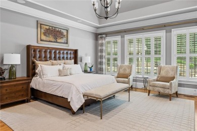This stunning executive home sits on 2 acres in the Creekview on Woodmont Golf and Country Club in Georgia - for sale on GolfHomes.com, golf home, golf lot