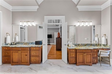This stunning executive home sits on 2 acres in the Creekview on Woodmont Golf and Country Club in Georgia - for sale on GolfHomes.com, golf home, golf lot