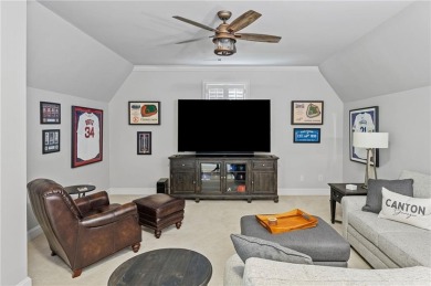 This stunning executive home sits on 2 acres in the Creekview on Woodmont Golf and Country Club in Georgia - for sale on GolfHomes.com, golf home, golf lot