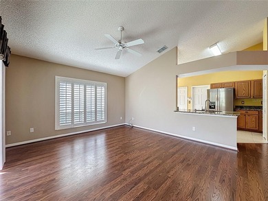 Canterbury model on a sloped golf course lot. that is heading to on Kings Ridge Golf Club in Florida - for sale on GolfHomes.com, golf home, golf lot