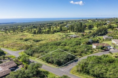 Nice corner lot on Wakea. Ocean views.Turn off of Kamaoa Rd onto on Discovery Harbour Golf Course in Hawaii - for sale on GolfHomes.com, golf home, golf lot