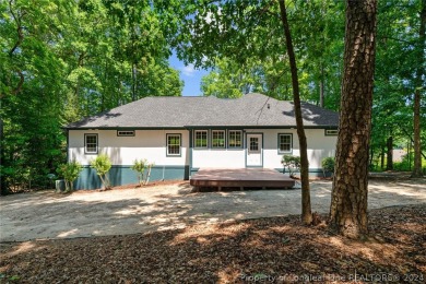 The perfect location! 15 The Pointe has been built in a rare on Carolina Trace Country Club in North Carolina - for sale on GolfHomes.com, golf home, golf lot