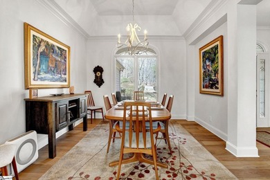 Exceptional, one level, luxury home transformed by a meticulous on The Cliffs Valley Golf Course in South Carolina - for sale on GolfHomes.com, golf home, golf lot