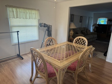 Check out this cute 2 BED 2 BATH double wide manufactured home on Spanish Lakes I in Florida - for sale on GolfHomes.com, golf home, golf lot