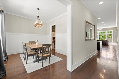 Welcome home to timeless Craftsman charm and modern on Woodmont Golf and Country Club in Georgia - for sale on GolfHomes.com, golf home, golf lot