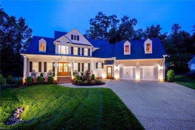 Welcome to your new custom dream home on the 5th hole of the on Fords Colony Country Club in Virginia - for sale on GolfHomes.com, golf home, golf lot