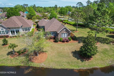 A charming brick home located in the Sedgefield section of the on Ocean Ridge Plantation in North Carolina - for sale on GolfHomes.com, golf home, golf lot