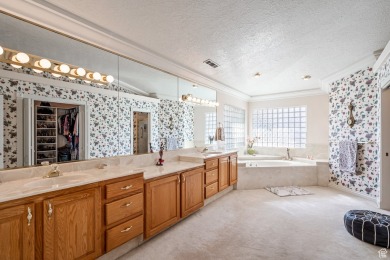 Stunning Single-Level home in Crystal Lakes that backs to a on Sunbrook Golf Course in Utah - for sale on GolfHomes.com, golf home, golf lot