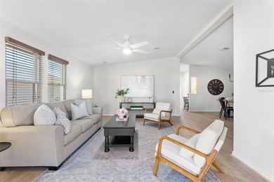 A clean, bright, and inviting manufactured home offering on Lakes of Lady Lake Golf Course in Florida - for sale on GolfHomes.com, golf home, golf lot