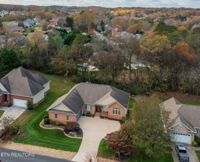 Beautifully maintained Basement Rancher at the desirable North on Tanasi Golf Course in Tennessee - for sale on GolfHomes.com, golf home, golf lot