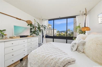 Thoughtfully upgraded studio in the King Tower at Liliuokalani on Ala Wai Golf Course in Hawaii - for sale on GolfHomes.com, golf home, golf lot