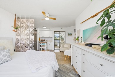 Thoughtfully upgraded studio in the King Tower at Liliuokalani on Ala Wai Golf Course in Hawaii - for sale on GolfHomes.com, golf home, golf lot