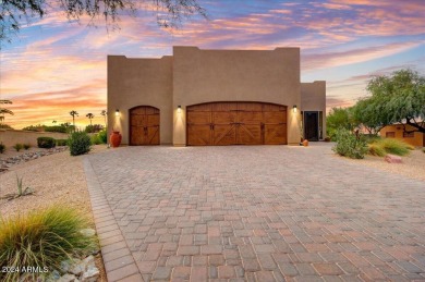 CAR COLLECTORS DREAM 4 TO 8 CAR GARAGE PLUS 2 GOLF CART GARAGE on Rio Verde Country Club - Quail Run in Arizona - for sale on GolfHomes.com, golf home, golf lot