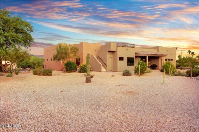 CAR COLLECTORS DREAM 4 TO 8 CAR GARAGE PLUS 2 GOLF CART GARAGE on Rio Verde Country Club - Quail Run in Arizona - for sale on GolfHomes.com, golf home, golf lot