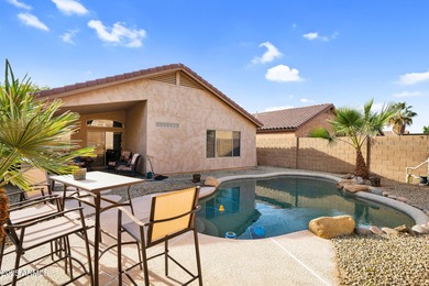 This Ahwatukee Foothills home boasts a pebble-tech pool, 3 on Club West Golf Club in Arizona - for sale on GolfHomes.com, golf home, golf lot
