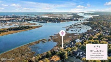 Awake to the tranquil beauty of sunrises over the waterway on Country Club of Landfall in North Carolina - for sale on GolfHomes.com, golf home, golf lot