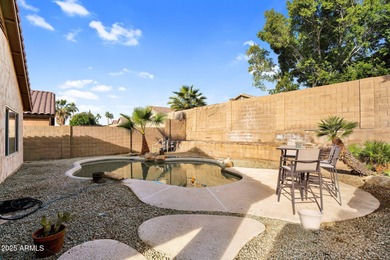 This Ahwatukee Foothills home boasts a pebble-tech pool, 3 on Club West Golf Club in Arizona - for sale on GolfHomes.com, golf home, golf lot