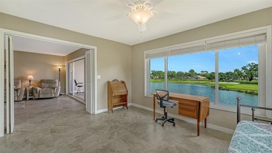 Rarely available 3-bedroom end unit featuring sweeping golf on Palm Aire Country Club of Sarasota in Florida - for sale on GolfHomes.com, golf home, golf lot