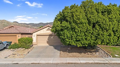 This Ahwatukee Foothills home boasts a pebble-tech pool, 3 on Club West Golf Club in Arizona - for sale on GolfHomes.com, golf home, golf lot