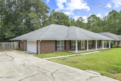 WIde open spaces is the thought that comes to mind inside this on Diamondhead Country Club in Mississippi - for sale on GolfHomes.com, golf home, golf lot