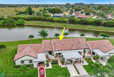 UNMATCHED PANORAMIC VIEW of water, golf course and privacy on The Links At Boynton Beach - The Family Course in Florida - for sale on GolfHomes.com, golf home, golf lot