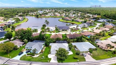 This Custom Built 4 bedroom 2 bath pool home is beautifully on Fountain Lakes Community Golf Course in Florida - for sale on GolfHomes.com, golf home, golf lot