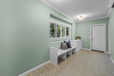 Picturesque lake and 17th-fairway views from this beautifully on Broken Top Club in Oregon - for sale on GolfHomes.com, golf home, golf lot