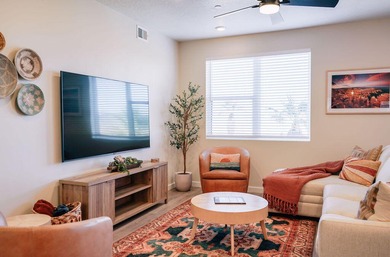 Vacation-Ready Condo in Desert Color - Fully Furnished & Steps on Sunriver Golf Club in Utah - for sale on GolfHomes.com, golf home, golf lot