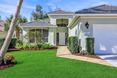 Nestled on a private homesite at the end of a quiet cul-de-sac on University Park Country Club in Florida - for sale on GolfHomes.com, golf home, golf lot