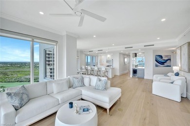 Perched on the 22nd floor of the prestigious Esperia South at on Bonita Bay West in Florida - for sale on GolfHomes.com, golf home, golf lot