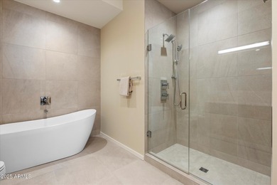 Step inside this beautiful 10th-floor penthouse at Optima on Kierland Golf Club in Arizona - for sale on GolfHomes.com, golf home, golf lot