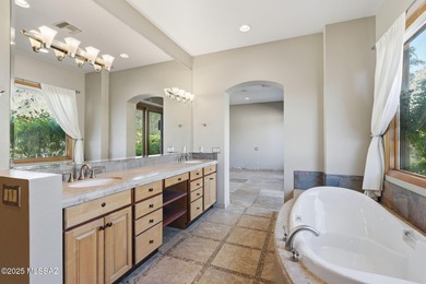 This soft contemporary home is perfectly elevated above on Skyline Country Club in Arizona - for sale on GolfHomes.com, golf home, golf lot